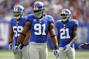 Michael Boley,  Justin Tuck,  Kenny Phillips